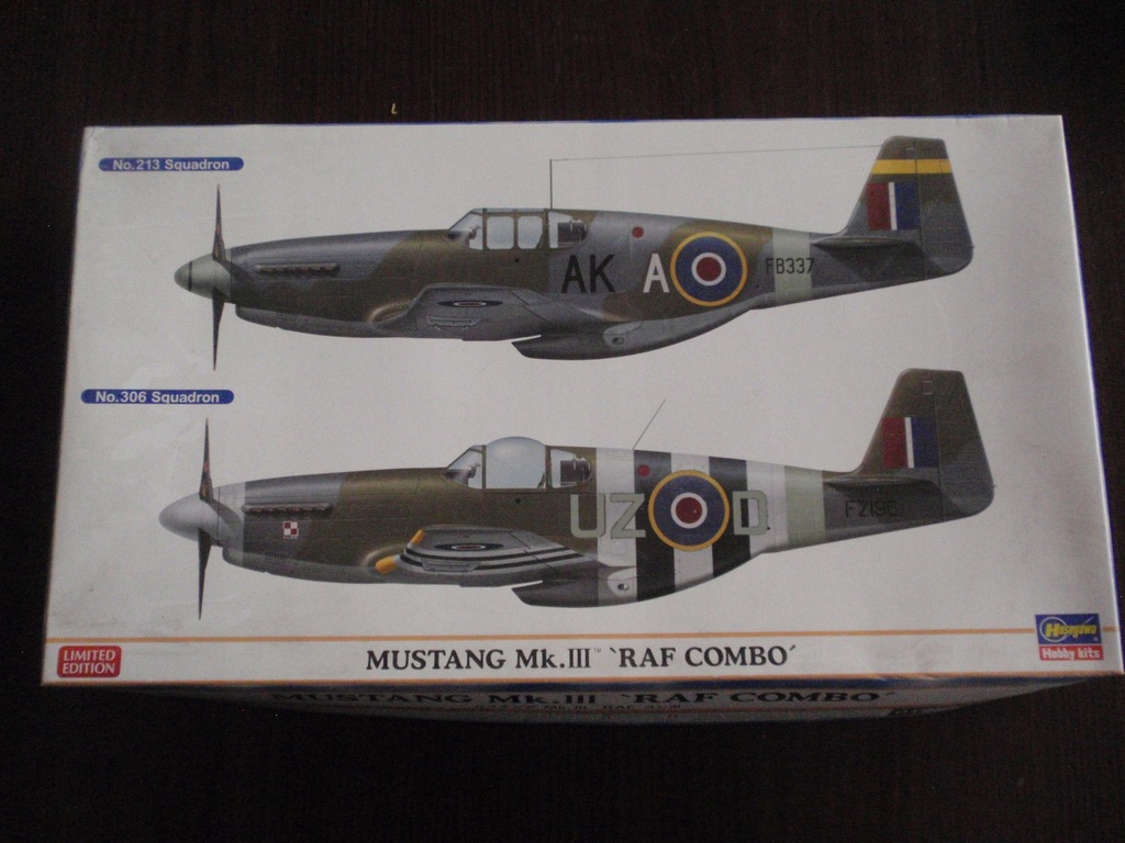 Mustang Mk III RAF Combo - Hasegawa