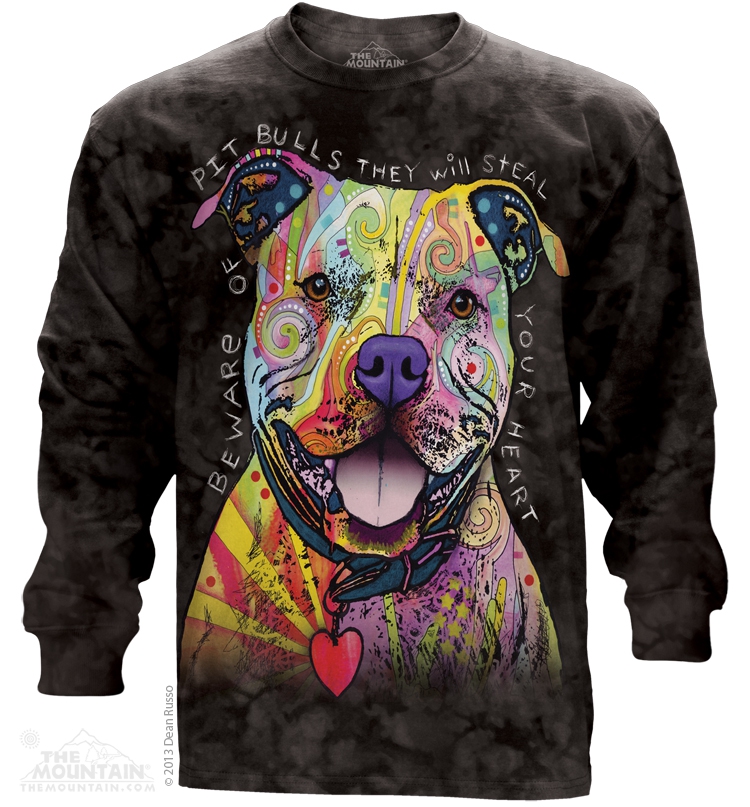 Beware Of Pit Bulls - Long Sleeve The Mountain 3XL