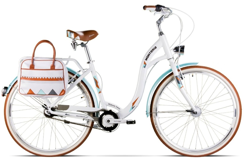 ROWER DAMSKI MIEJSKI WYGODNY rama 19 cali + gratis 7299108577