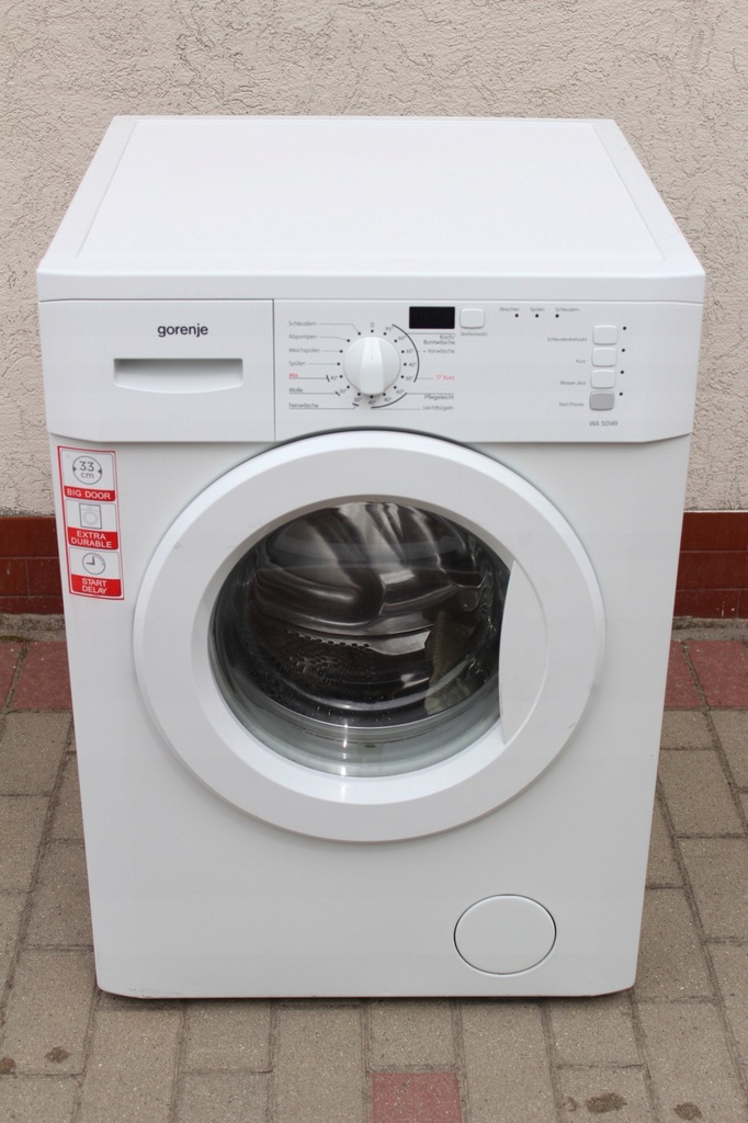 Świetna PRALKA GORENJE VisionHD 5,5KG 1400