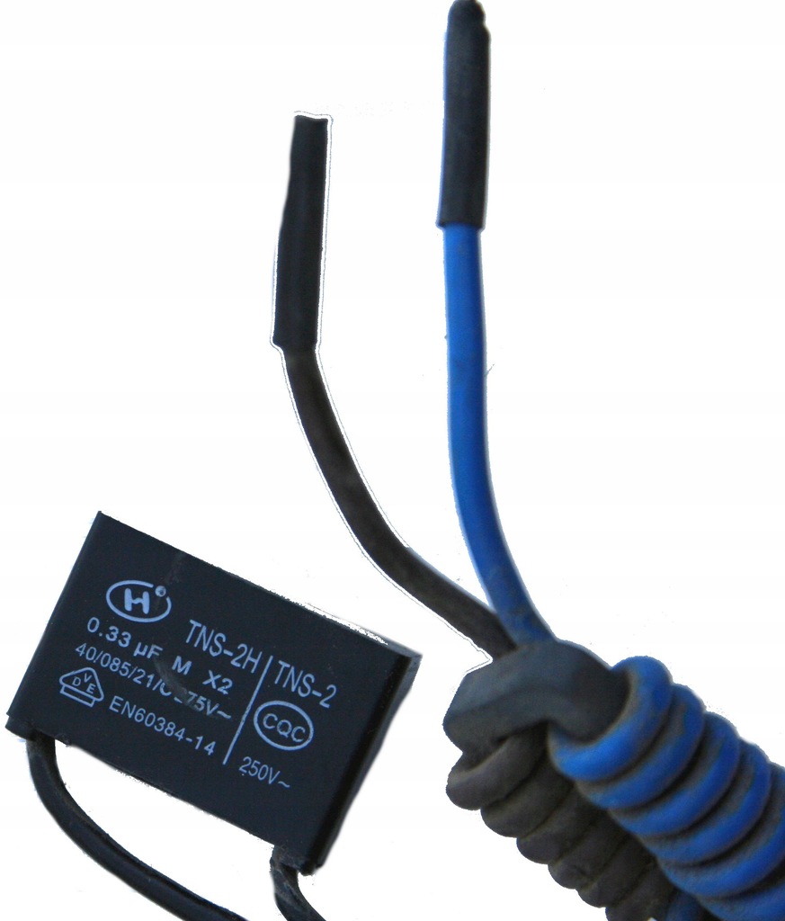 Kondensator TNS-2H 0,33uF 250V do kosiarki Makita - 7369914661 ...