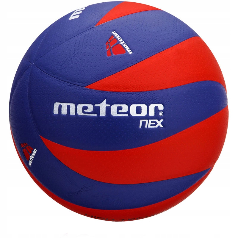 Piłka siatkowa METEOR NEX niebiesko-czerwona