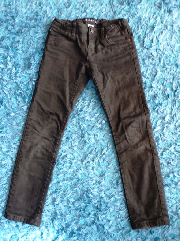Ocieplane jeansy C&A 134 cm 8-9 lat