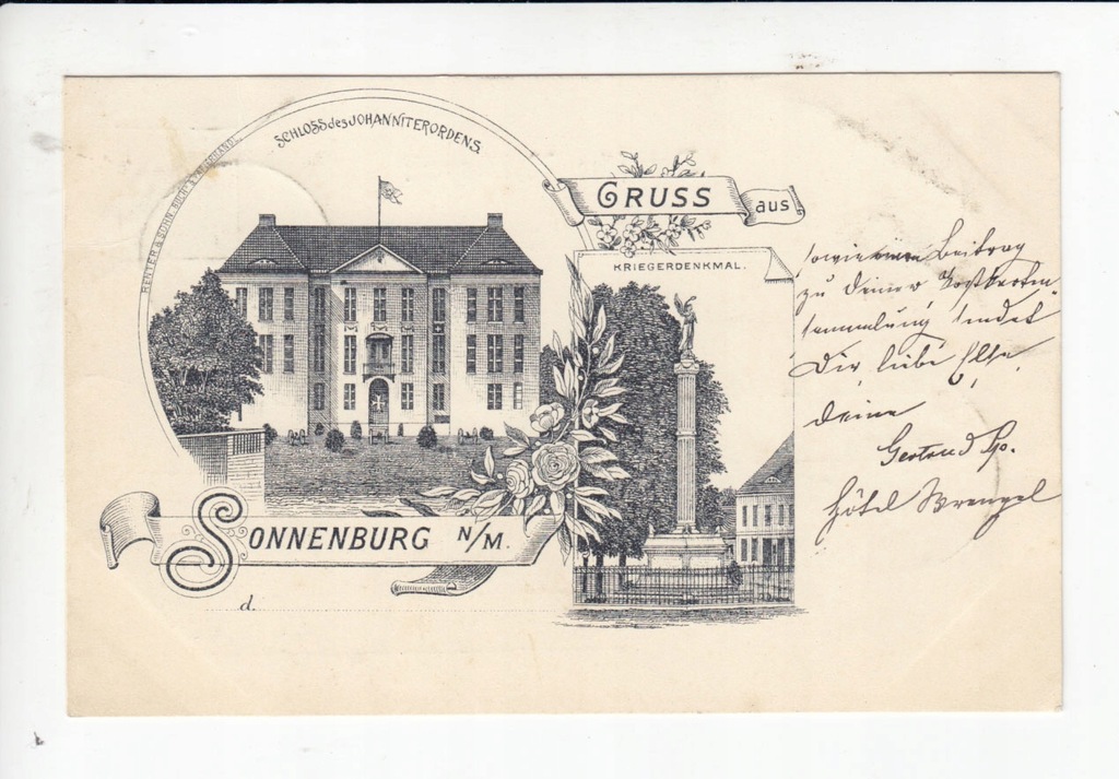Słońsk, Sonnenburg N.M., 1899r. -777