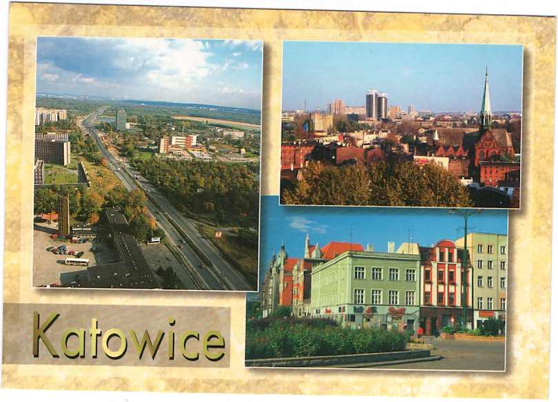 KATOWICE - ALEJA GÓRNOŚLĄSKA + RYNEK - AUTO 2015