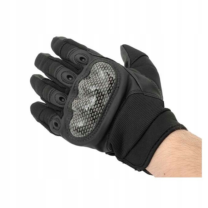 Military Combat Gloves mod. IV (Size M) - Black [8