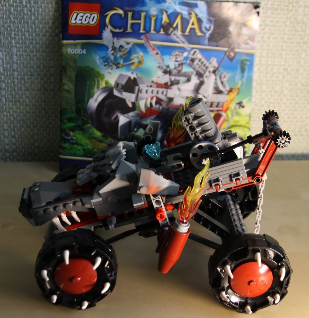 Lego Chima 70004 Wilczy pojazd Wakza