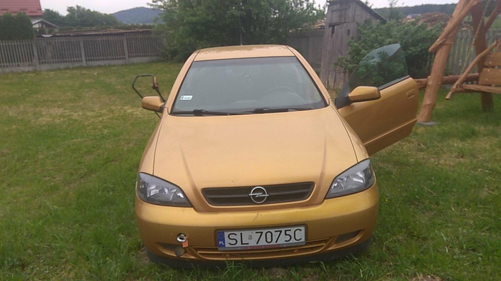 opel astra 2 bertone uszkodzony silnik