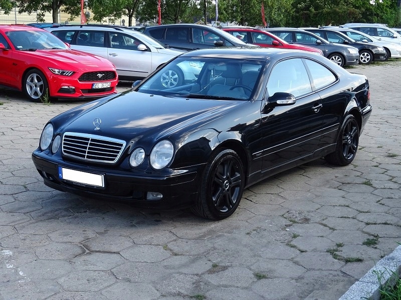 Mercedes CLK 430 4.3 V8 Benzyna* 279KM* Salon Pols