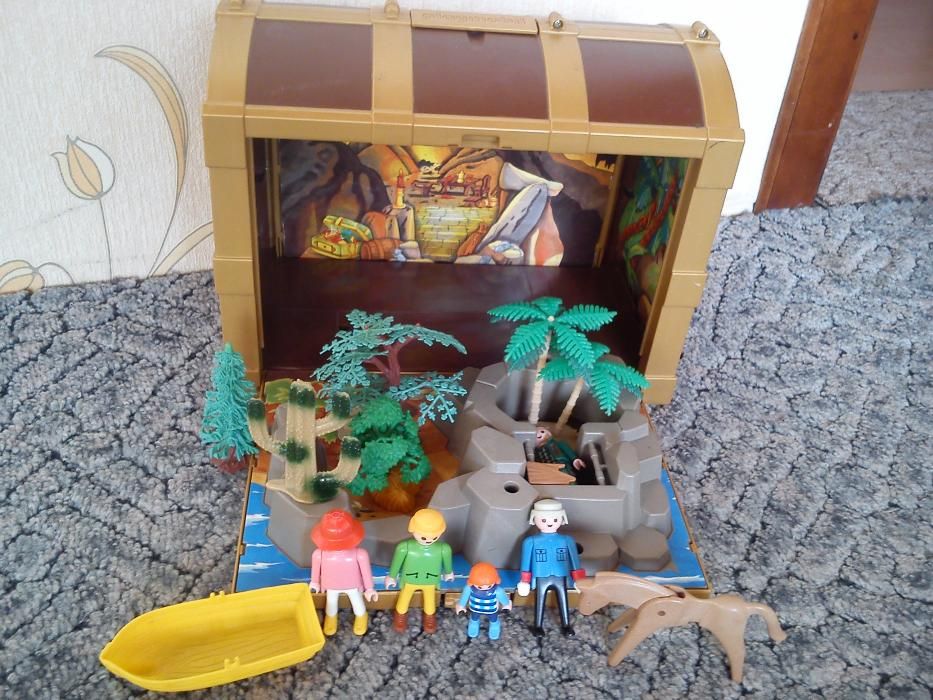 Playmobil skrzynia piratów skarby wyspa