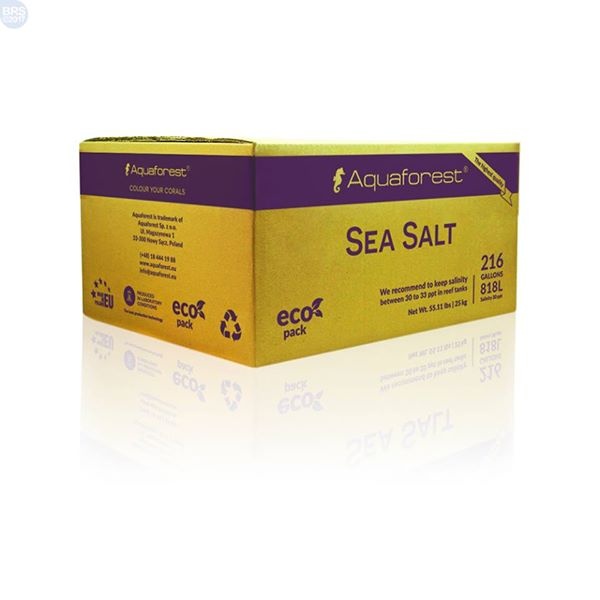Sól Akwarium Morskie - Aquaforest Sea Salt 25kg bo