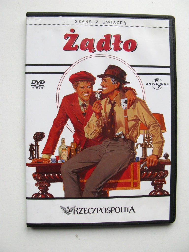 ŻĄDŁO- Paul Newman Robert Redford- film DVD lektor