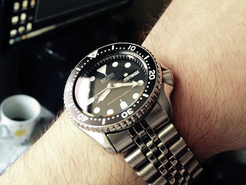Seiko SKX007 diver automatic