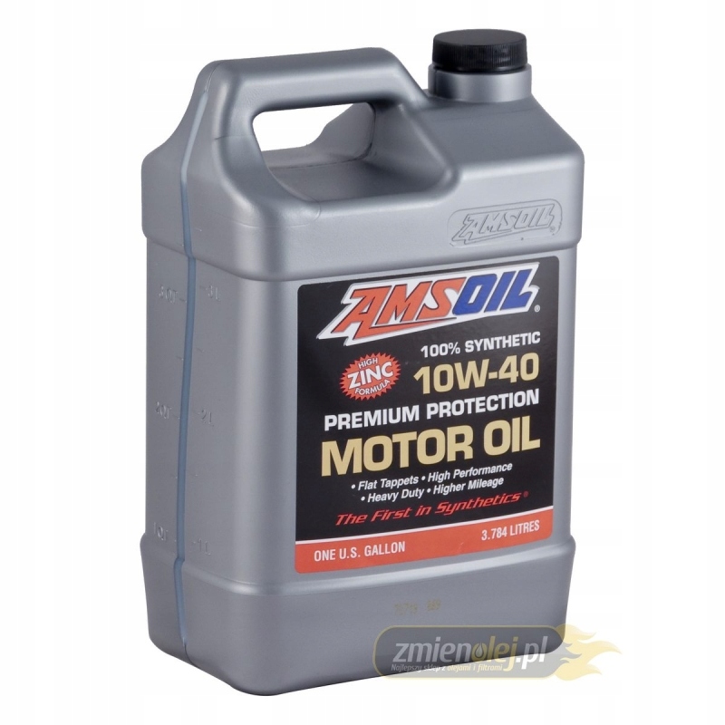 Olej silnikowy AMSOIL 10W40 100% Synthetic 3,784L - 7561609530 ...