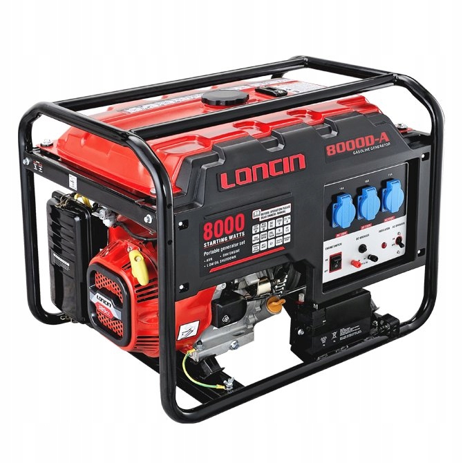 Agregat prądotwórczy Loncin LC 8000-AS 6,5kW