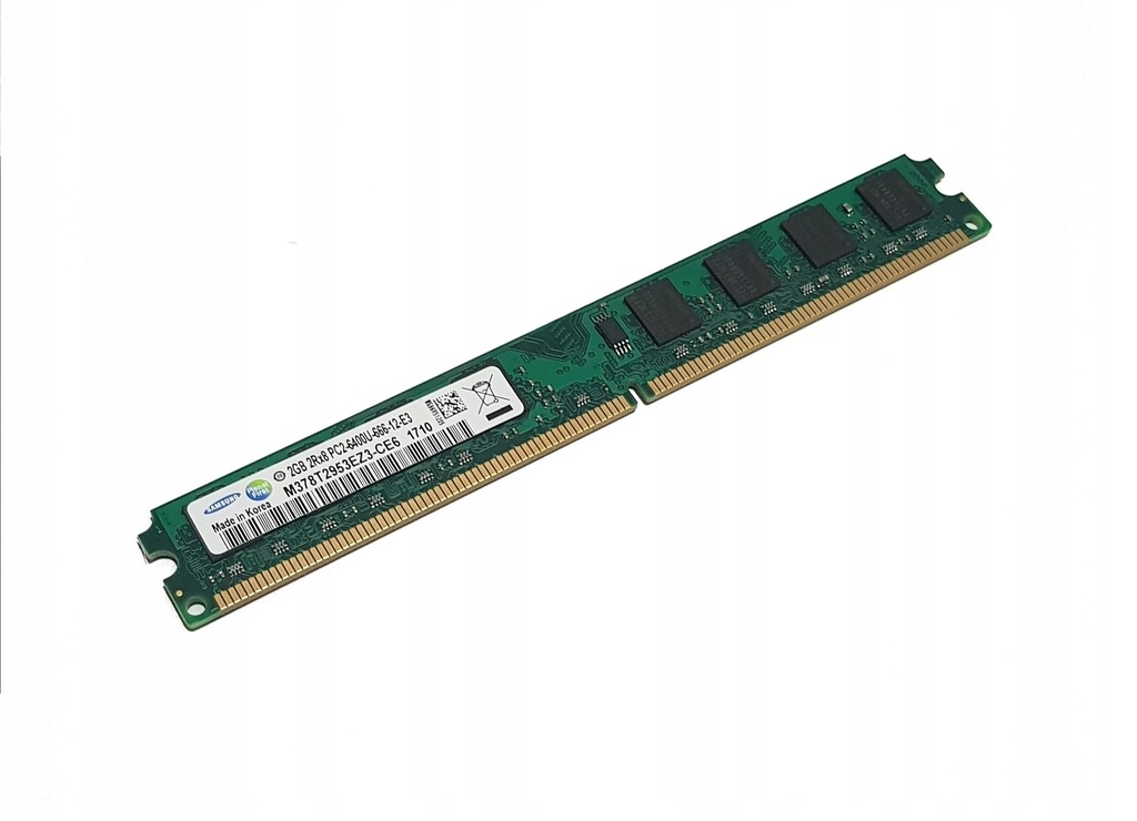 SAMSUNG 2GB DDR2 800MHz CL6 (PC2-6400) NOWA! FV23%