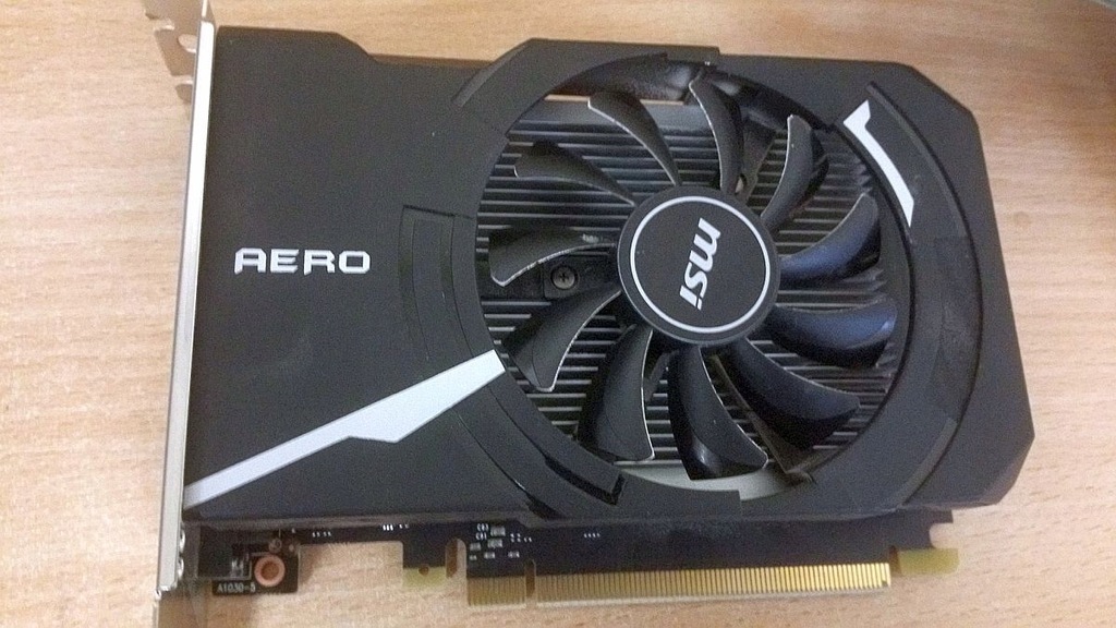 MSI GeForce GT 1030 2GB AERO ITX OC, 2GB gw. 24 m.