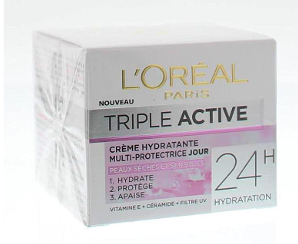 LOREAL Triple Active nawilżający z wit.E HOLANDIA