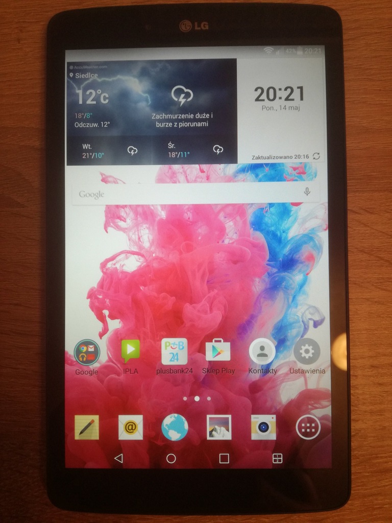 Tablet LG G PAD 8.0 v490 LTE IPS GPS GSM SIM IRda