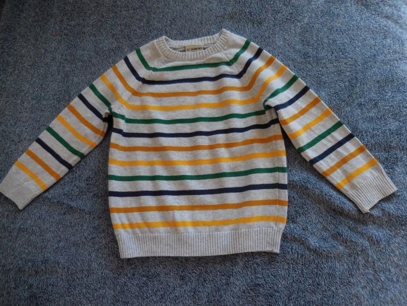 Bawełniany sweter LC Waikiki, rozmiar 98-104