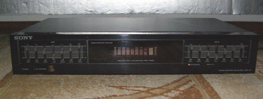 EQUALIZER SONY SEQ-411 WIDMO KOREKTOR !