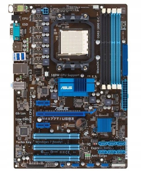 Płyta główna Asus M4A77T/USB3 DDR3 AM3 WAWA