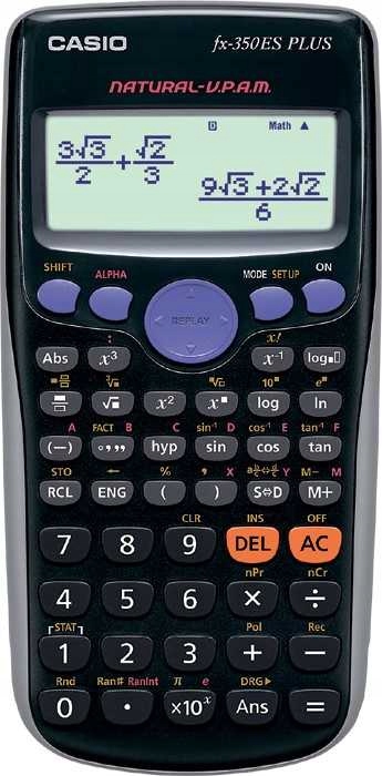 Kalkulator naukowy CASIO FX-350ES PLUS - 6867257611 - oficjalne