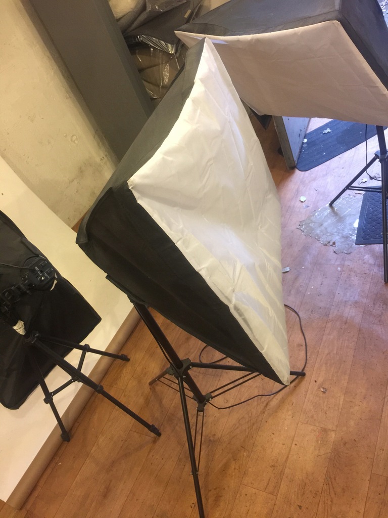 Studio fotograficzne Lampa softbox 60x40cm 85w x 4