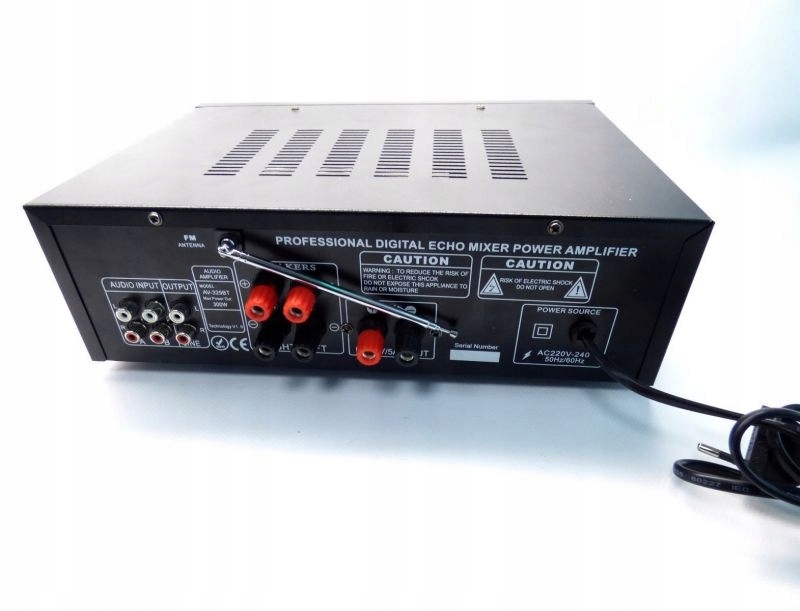 WZMACNIACZ ELEKTROAKUSTYCZNY UKC AV329BT BLUETOO 7497224020