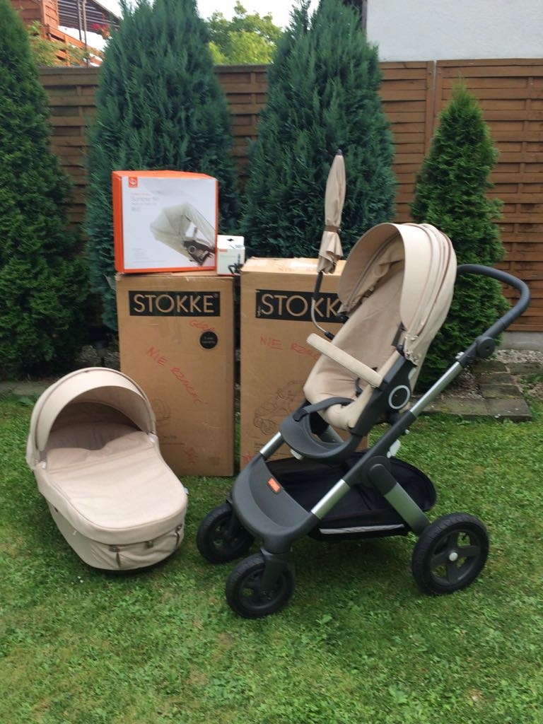 W zek 2w1 stokke trailz beige melange 7492261406 oficjalne