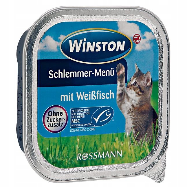 PLDIONcom WINSTON KARMA KOTA BIAŁA RYBA 100 GR DE