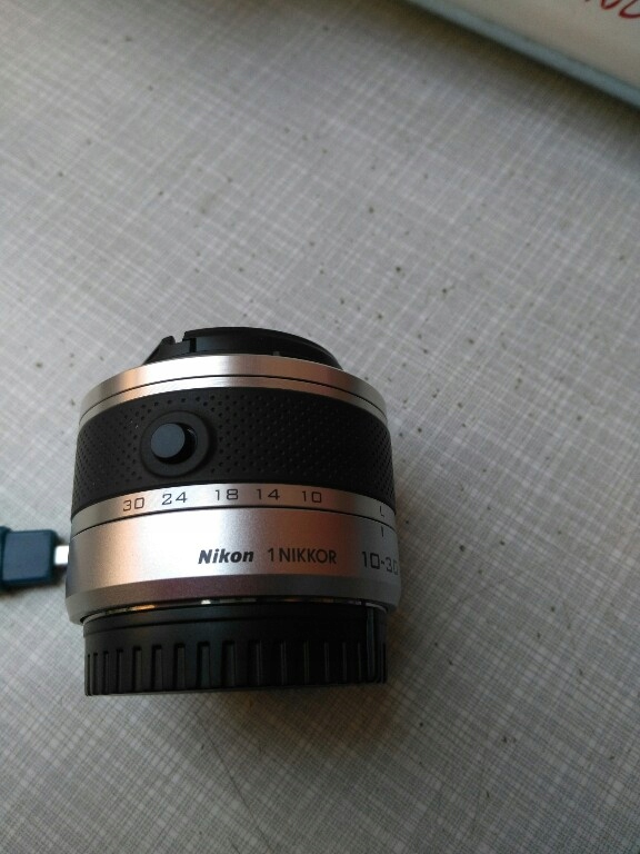 obiektyw Nikon 1 J1 uszkodzony