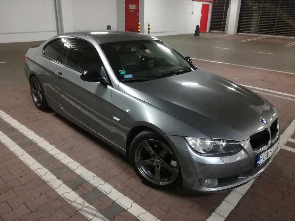 BMW E92 330d 2007 r. 231KM Coupe manual spacegrau