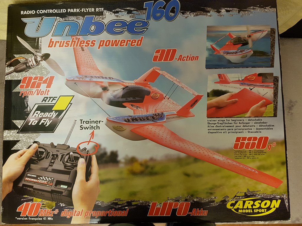 -0672.LATAJĄCA ŁÓDŹ CARSON UNBEE 160 RFT