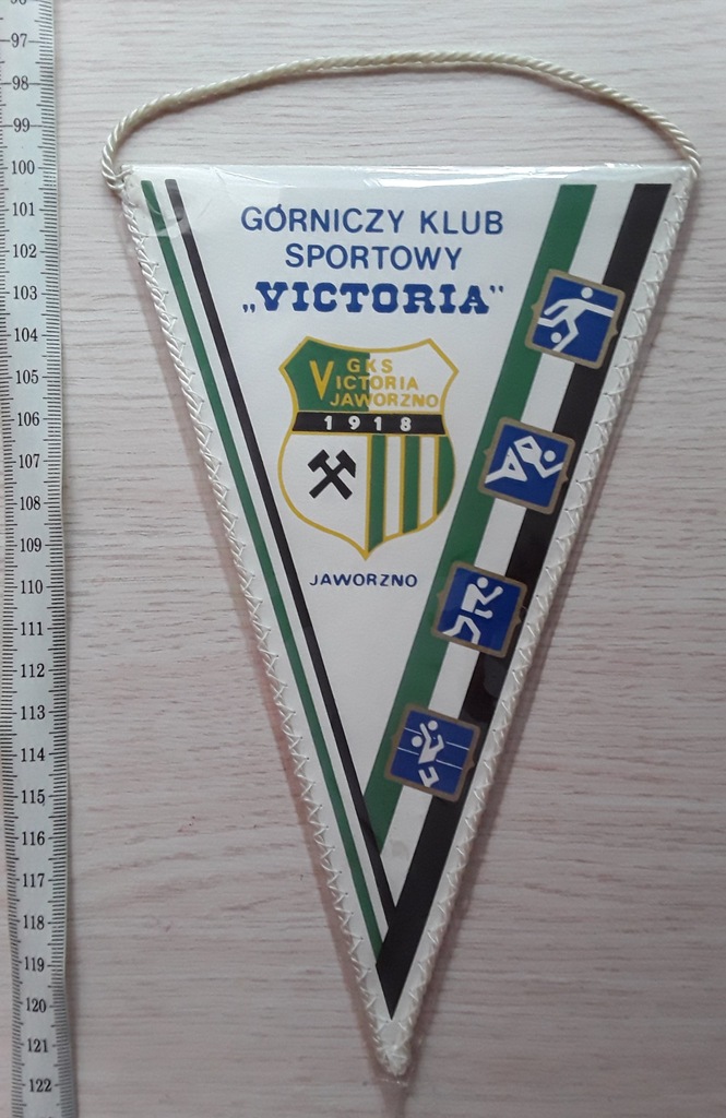 GKS VICTORIA JAWORZNO proporczyk boks siatkówka