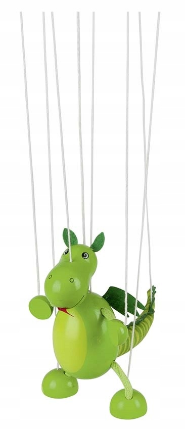 Marionetka na sznurkach kukiełka Zabawa w Teatr