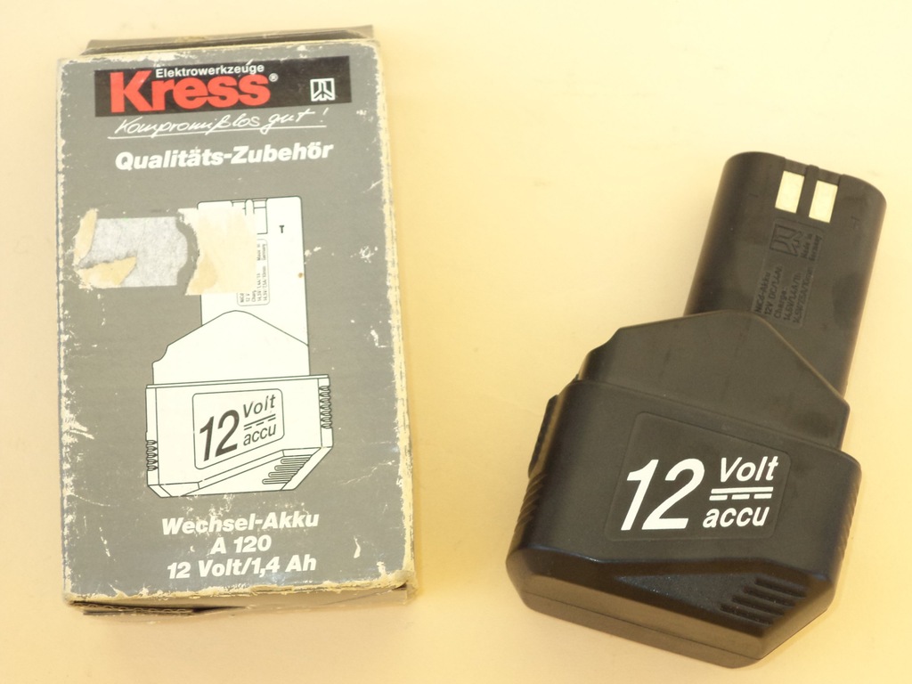 AKUMULATOR KRESS 12V - 7347072770 - oficjalne archiwum Allegro