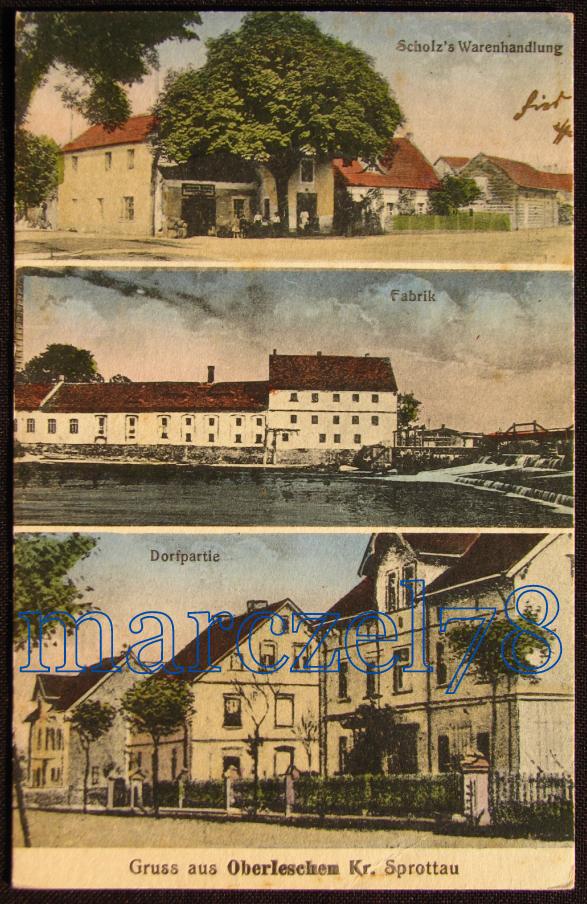 LESZNO GÓRNE - SKŁAD TOWARU - FABRYKA - OSIEDLE