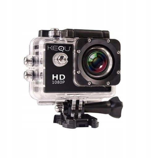 Kamera Kamerka Sportowa Full HD 1080p + Akcesoria
