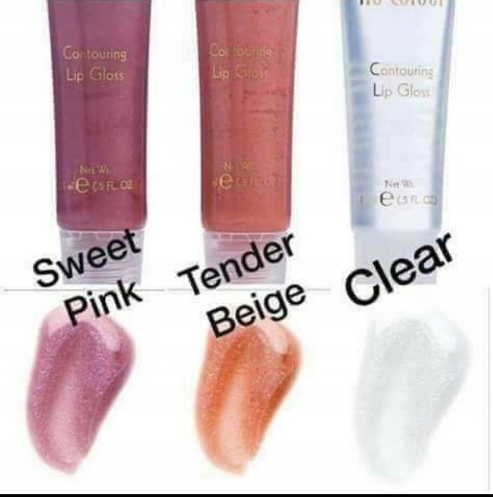 NU COLOUR CONTOURING LIP GLOSS 7594659257 oficjalne archiwum Allegro