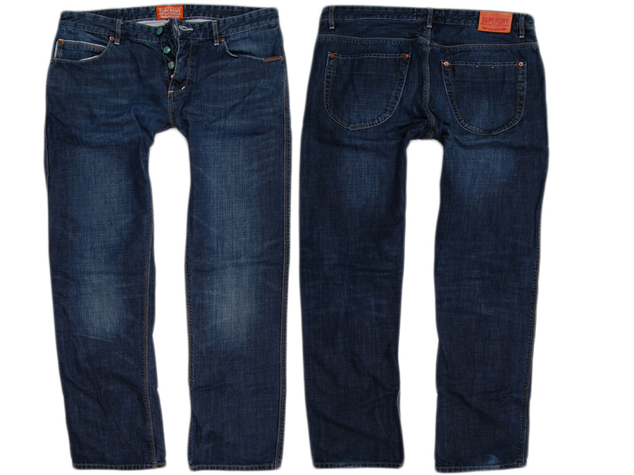 U3645 Superdry spodnie jeansowe męskie 32/34
