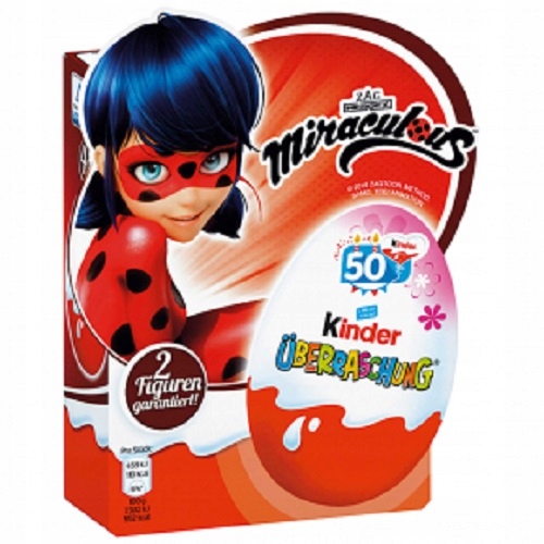 Ferrero Kinder Niespodzianka Miraculous 4 x20g