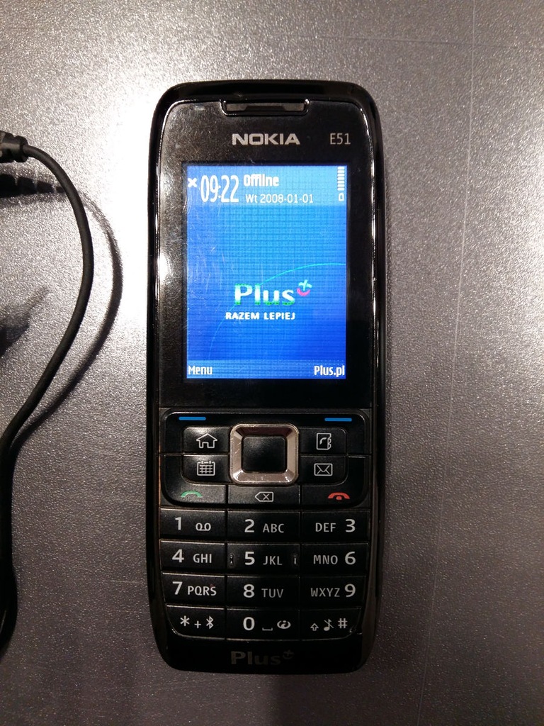 Telefon Nokia E51 simlock Plus BCM