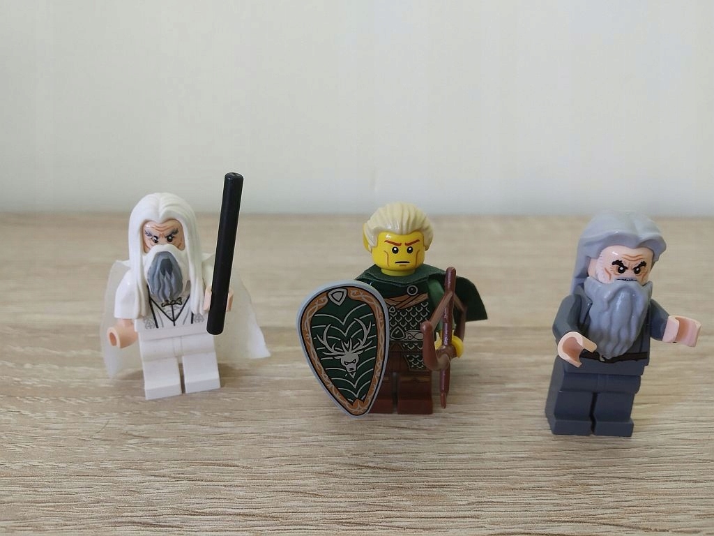Lego władca pierścieni figurki Gandalf x 2 Legolas