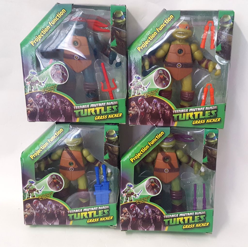 TURTLES WOJOWNICZE Żółwie Ninja FIGURKA FIGURKI