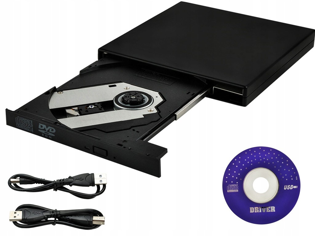 Napęd CD-R/RW/DVD-ROM Nagrywarka Zewnętrzna USB