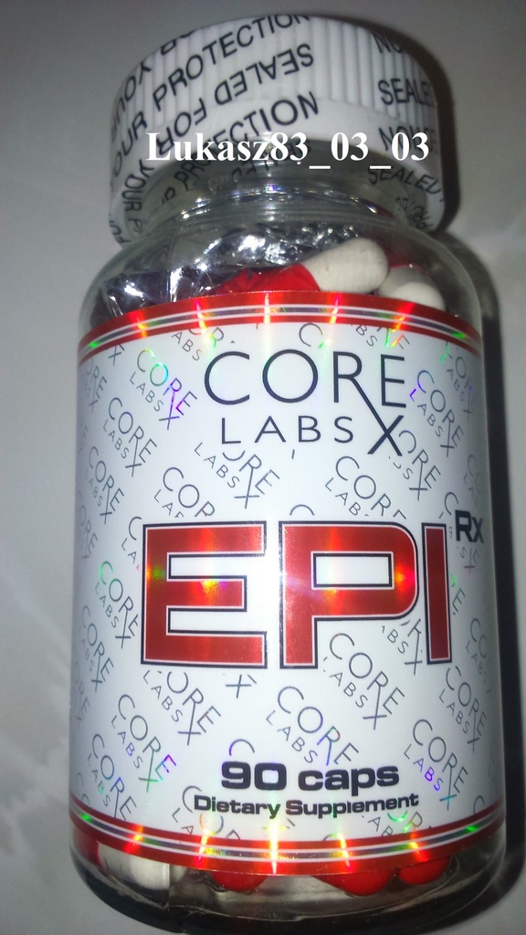 EPI RX 15 mg 90 kaps. CORE LABS EPISTANE PROHORMON