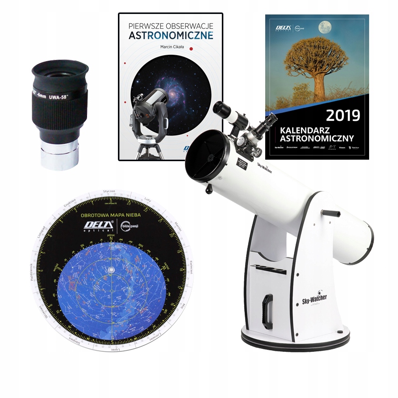 Teleskop Sky-Watcher Dobson 8 Pyrex +Okular 6mm