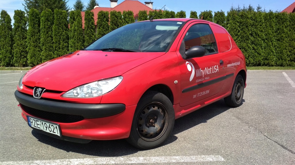 Peugeot 206 VAN 1,4 HDi 2006 pierwszy wł. FV 23%