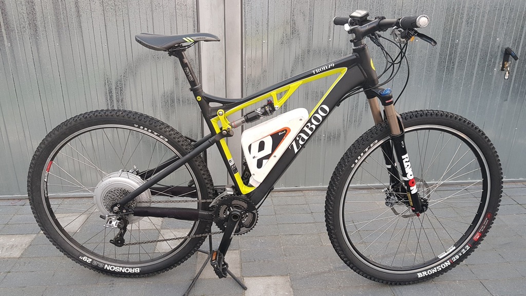 ROWER ELEKTRYCZNY MTB FULL ZABOO TRON 29 BIONX 48V 7403737164